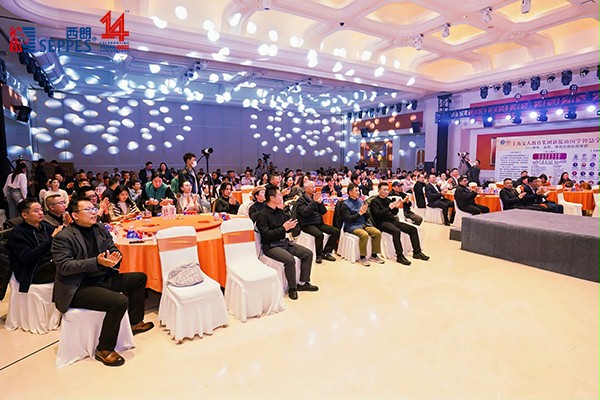 上图为：峰会现场