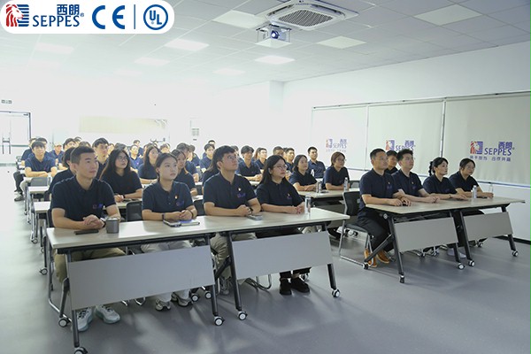 冰球突破app下载门业董事长杨元嘉带领全体员工观看阅兵仪式